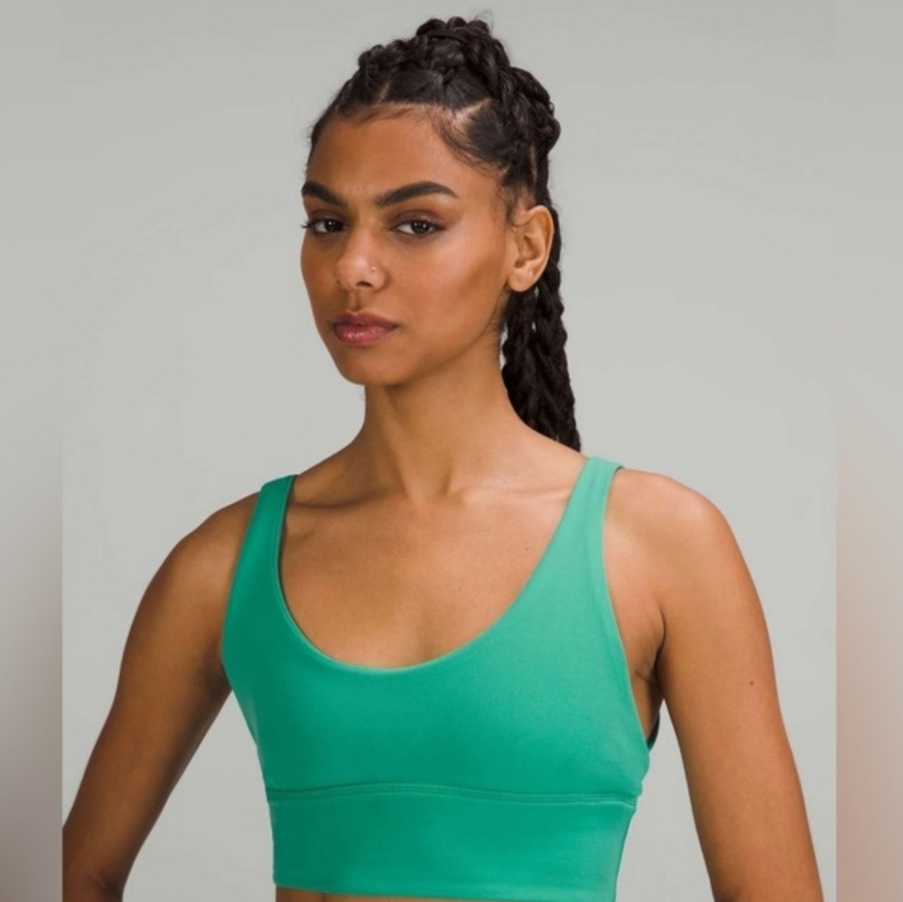 Lululemon Align Bra *Light Support A/B Cup SIZE 12 Maldives Green NWT